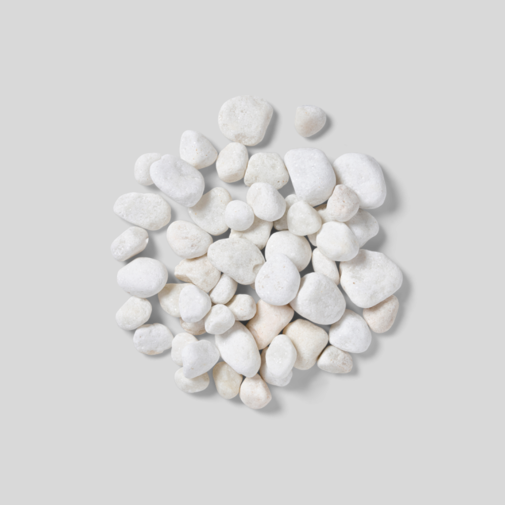 Polished Pebbles White 1KG – Sri Sai Nursery Garden